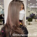 آرایشگاه خوب برای رنگ مو در تهران گل گیس