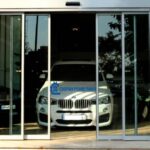 درب برقی شیشه ای