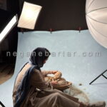 ژست عکس نوزاد و مادر